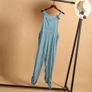 Chloe jumpsuit med justerbare stropper og lommer